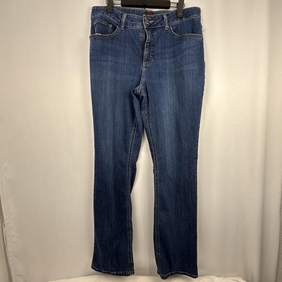 Lee Regular Fit Straight Leg  Womens Blue Jeans Waist 32‎ Long - Picture 1 of 3